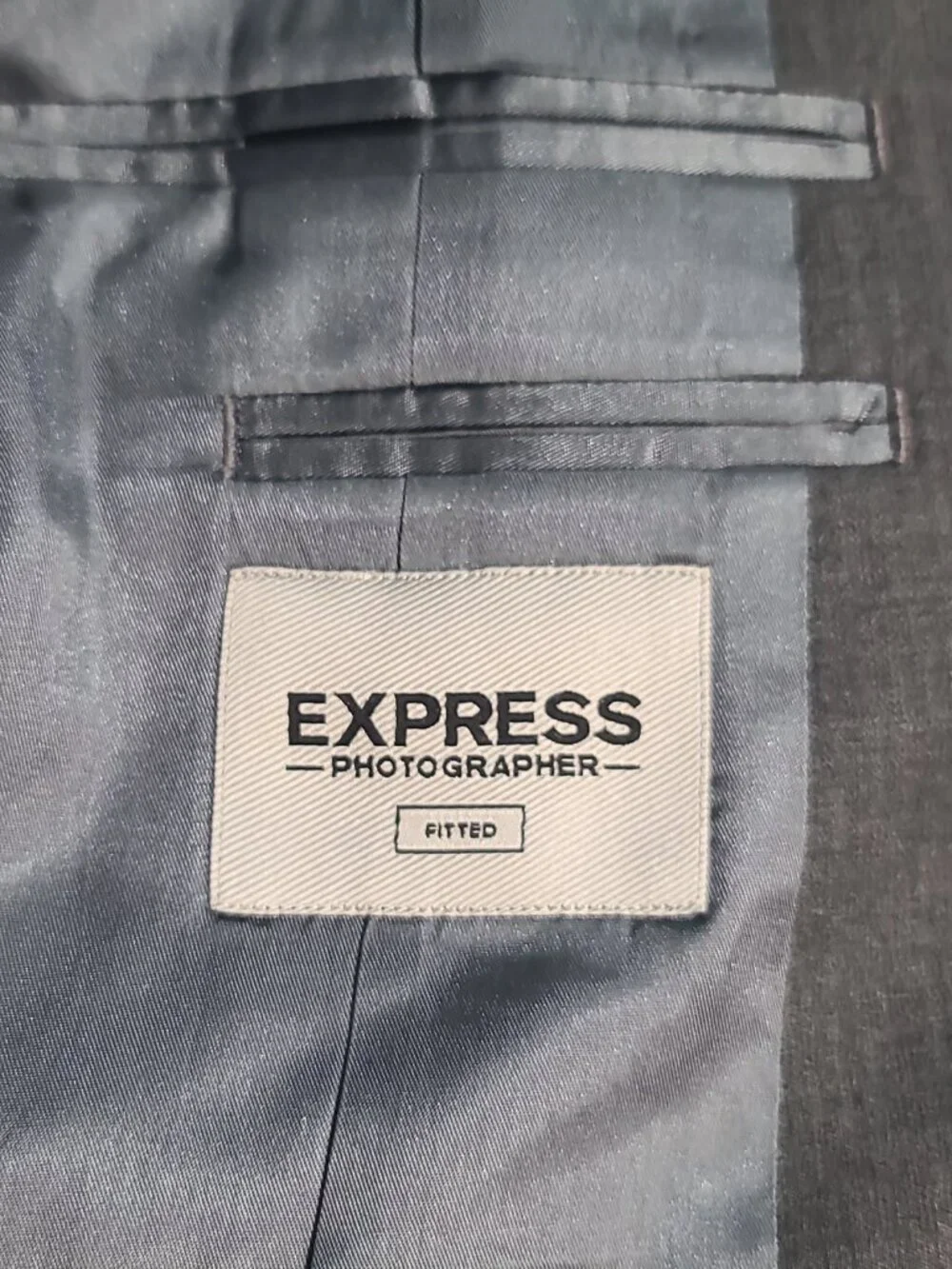 Express photographer blazer